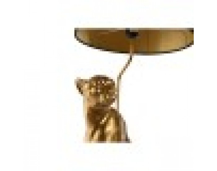 Настолна лампа Home ESPRIT Черен Златен 33 x 33 x 78,5 cm