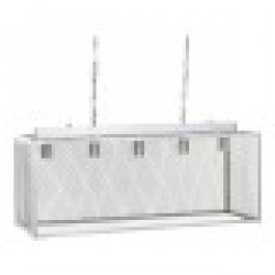 Полилей DKD Home Decor Метал (79 x 26 x 33.5 cm) - Осветителни тела