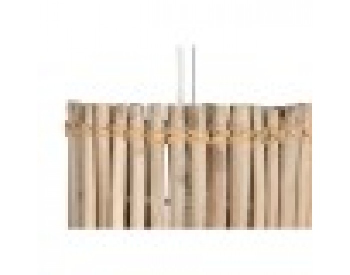 Полилей Home ESPRIT Бял Естествен Евкалиптово дърво 50 W 20 x 20 x 40 cm Полилей Home ESPRIT Бял Естествен Евкалиптово дърво 50 W 20 x 20 x 40 cm