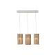 Полилей Home ESPRIT Бял Естествен Евкалиптово дърво 50 W 20 x 20 x 40 cm Полилей Home ESPRIT Бял Естествен Евкалиптово дърво 50 W 20 x 20 x 40 cm