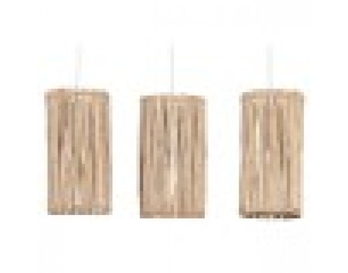 Полилей Home ESPRIT Бял Естествен Евкалиптово дърво 50 W 20 x 20 x 40 cm Полилей Home ESPRIT Бял Естествен Евкалиптово дърво 50 W 20 x 20 x 40 cm