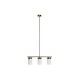 Полилей DKD Home Decor Златен Бял (60 x 15 x 25 cm) Полилей DKD Home Decor Златен Бял (60 x 15 x 25 cm)