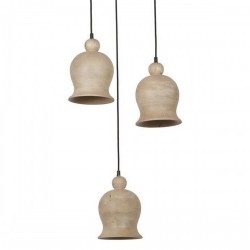 Полилей Home ESPRIT Дърво манго 38 x 38 x 32 cm - Настолни лампи