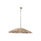 Полилей Home ESPRIT Естествен Дървен Евкалиптово дърво 50 W 100 x 100 x 18 cm Полилей Home ESPRIT Естествен Дървен Евкалиптово дърво 50 W 100 x 100 x 18 cm
