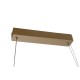 Полилей Home ESPRIT Бял Златен Силикон Алуминий 55 W 120 x 10 x 30 cm Полилей Home ESPRIT Бял Златен Силикон Алуминий 55 W 120 x 10 x 30 cm