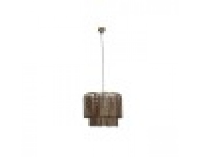 Полилей Home ESPRIT Кафяв Златен Дървен Метал Дърво манго 50 W 60 x 60 x 48 cm Полилей Home ESPRIT Кафяв Златен Дървен Метал Дърво манго 50 W 60 x 60 x 48 cm