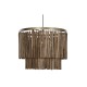 Полилей Home ESPRIT Кафяв Златен Дървен Метал Дърво манго 50 W 60 x 60 x 48 cm Полилей Home ESPRIT Кафяв Златен Дървен Метал Дърво манго 50 W 60 x 60 x 48 cm