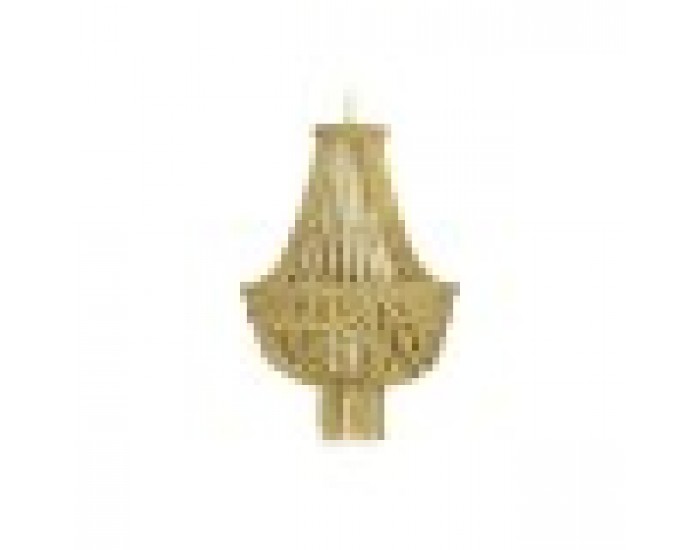 Полилей DKD Home Decor Метал Кафяв Жълт 40 W Дървен MDF (40 x 40 x 60 cm) Полилей DKD Home Decor Метал Кафяв Жълт 40 W Дървен MDF (40 x 40 x 60 cm)