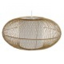 Полилей DKD Home Decor Естествен Бял (83 x 83 x 40 cm) - Осветителни тела