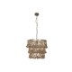Полилей Home ESPRIT Кафяв Естествен Дървен Метал 50 W 53 x 53 x 123 cm Полилей Home ESPRIT Кафяв Естествен Дървен Метал 50 W 53 x 53 x 123 cm
