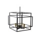 Полилей DKD Home Decor Черен Метал 40 W 47 x 40 x 142 cm Полилей DKD Home Decor Черен Метал 40 W 47 x 40 x 142 cm