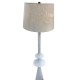 Лампион Home ESPRIT Бял 43 x 43 x 150 cm Лампион Home ESPRIT Бял 43 x 43 x 150 cm