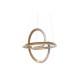 Полилей Home ESPRIT Бял Златен Силикон Алуминий 55 W 40 x 40 x 42 cm Полилей Home ESPRIT Бял Златен Силикон Алуминий 55 W 40 x 40 x 42 cm