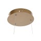 Полилей Home ESPRIT Бял Златен Силикон Алуминий 55 W 40 x 40 x 42 cm Полилей Home ESPRIT Бял Златен Силикон Алуминий 55 W 40 x 40 x 42 cm