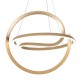Полилей Home ESPRIT Бял Златен Силикон Алуминий 55 W 40 x 40 x 42 cm Полилей Home ESPRIT Бял Златен Силикон Алуминий 55 W 40 x 40 x 42 cm