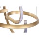 Полилей Home ESPRIT Бял Златен Силикон Алуминий 55 W 40 x 40 x 42 cm Полилей Home ESPRIT Бял Златен Силикон Алуминий 55 W 40 x 40 x 42 cm