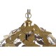 Полилей DKD Home Decor Златен 220 V 50 W (42 x 42 x 49 cm) Полилей DKD Home Decor Златен 220 V 50 W (42 x 42 x 49 cm)