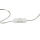 Лампион Home ESPRIT Бял Сребрист 50 W 220 V 35 x 35 x 150 cm (3 Части) Лампион Home ESPRIT Бял Сребрист 50 W 220 V 35 x 35 x 150 cm (3 Части)