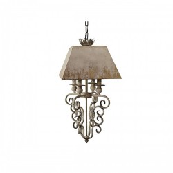 Полилей DKD Home Decor Метал Неокласически (37,5 x 37,5 x 73,5 cm) - Осветителни тела