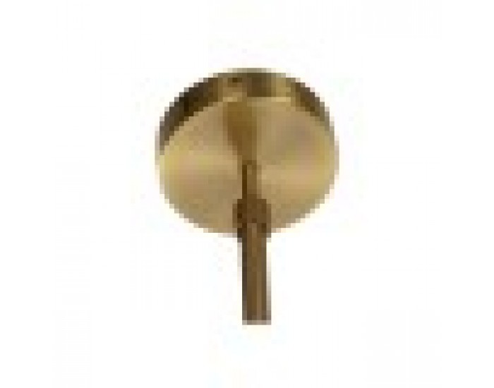 Полилей DKD Home Decor 83 x 36 x 36 cm Кристал Златен Метал Бял