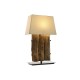Настолна лампа Home ESPRIT Желязо тиково дърво 40 X 20 X 80 cm Настолна лампа Home ESPRIT Желязо тиково дърво 40 X 20 X 80 cm