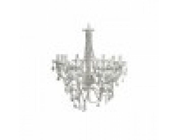 Полилей DKD Home Decor Бял Метал Пластмаса 40 W романтичен Гранитогрес 220 V 70 x 70 x 63 cm Полилей DKD Home Decor Бял Метал Пластмаса 40 W романтичен Гранитогрес 220 V 70 x 70 x 63 cm