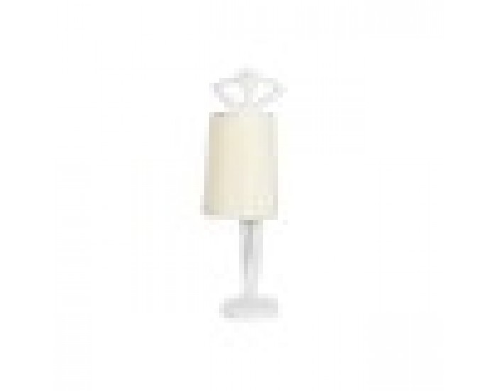 Лампион Home ESPRIT Бял Смола 50 W 220 V 46 x 41 x 137,5 cm