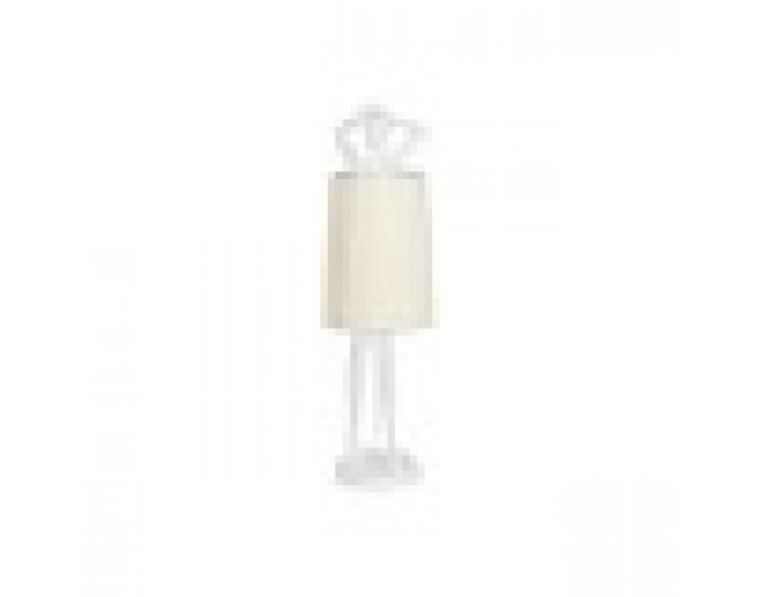 Лампион Home ESPRIT Бял Смола 50 W 220 V 46 x 41 x 137,5 cm