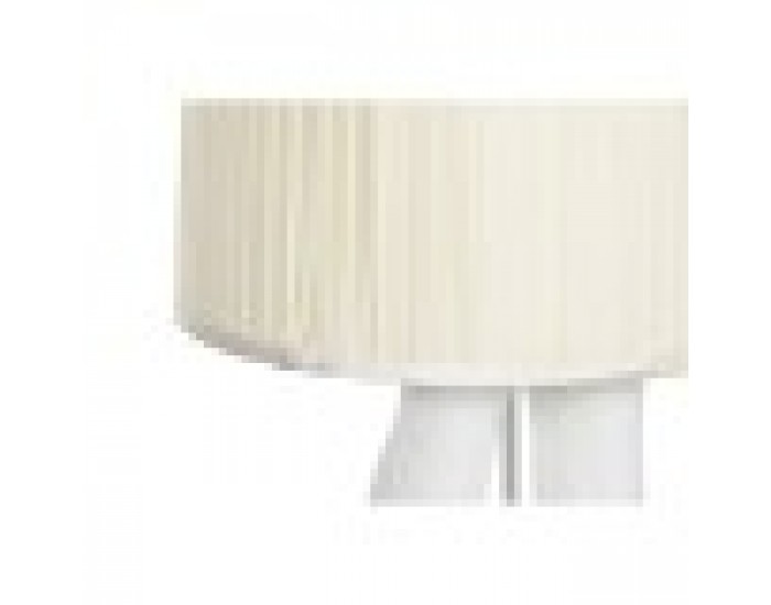 Лампион Home ESPRIT Бял Смола 50 W 220 V 46 x 41 x 137,5 cm