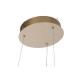Полилей Home ESPRIT Бял Златен Силикон Алуминий 55 W 80 x 80 x 20 cm Полилей Home ESPRIT Бял Златен Силикон Алуминий 55 W 80 x 80 x 20 cm