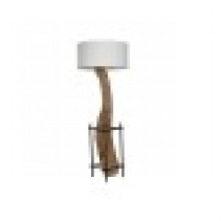 Полилей Home ESPRIT Желязо тиково дърво 65 x 65 x 50 cm - Настолни лампи