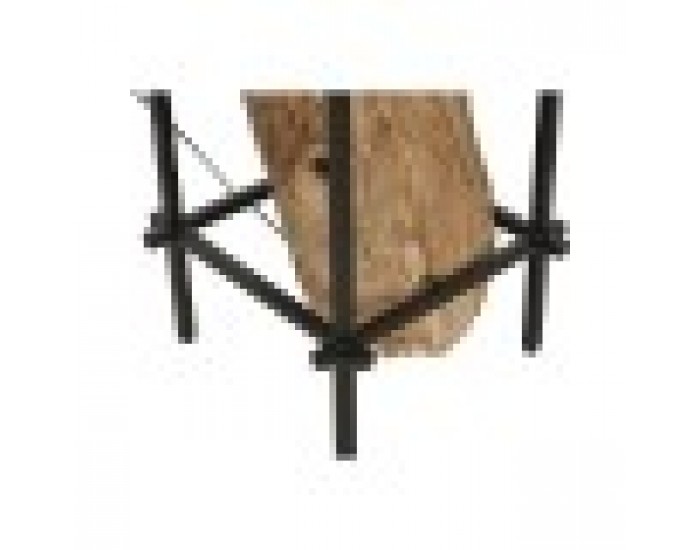 Полилей Home ESPRIT Желязо тиково дърво 65 x 65 x 50 cm Полилей Home ESPRIT Желязо тиково дърво 65 x 65 x 50 cm