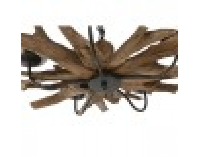 Полилей Home ESPRIT Желязо тиково дърво 90 x 90 x 35 cm Полилей Home ESPRIT Желязо тиково дърво 90 x 90 x 35 cm