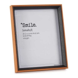 Рамка за снимки Черен Кафяв Кристал Дървен MDF (3 x 27 x 22 cm) - Канцеларски материали