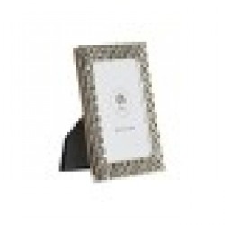 Рамка за снимки DKD Home Decor Сребрист Метал Shabby Chic (13,5 x 2 x 18,5 cm) - Канцеларски материали