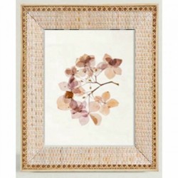 Рамка за снимки DKD Home Decor Естествен Дървен Дървен MDF 26,5 x 2 x 32 cm - Канцеларски материали
