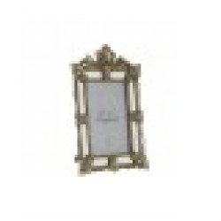 Рамка за снимки DKD Home Decor Огледало Шампанско Кристал Смола Shabby Chic (16 x 2 x 25 cm) - Канцеларски материали