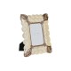 Рамка за снимки DKD Home Decor Мед Бял Смола романтичен (20,4 x 2,5 x 26 cm)