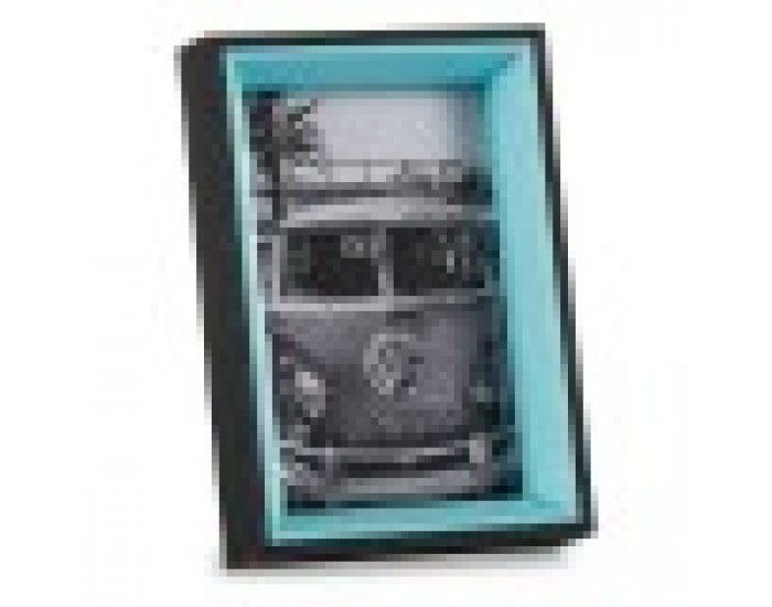 Рамка за снимки 3 x 17 x 12 cm Кристал Черен Син Дървен MDF (6 броя)