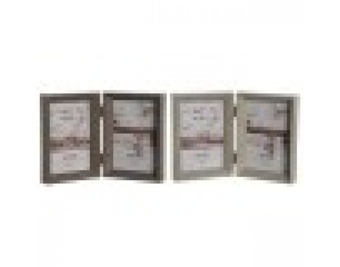 Рамка за снимки Home ESPRIT Кафяв Бежов Кристал полистирен Град 25 x 3 x 18 cm (2 броя)