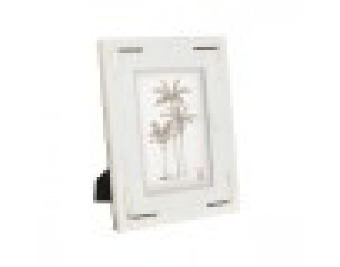 Рамка за снимки Home ESPRIT Бял Златен Месинг Мрамор Естествен Shabby Chic 20 x 2 x 25 cm