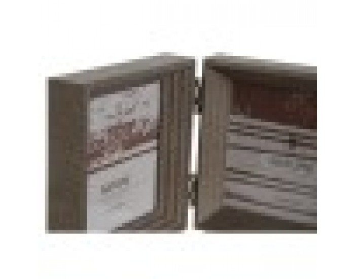Рамка за снимки Home ESPRIT Кафяв Бежов Кристал полистирен 38 X 3 X 12 cm (2 броя)