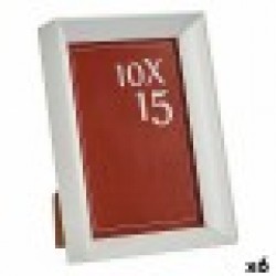 Рамка за снимки GiftDecor WPC0235MG-1-WH Бял Cтъкло Пластмаса (6 броя) - Канцеларски материали