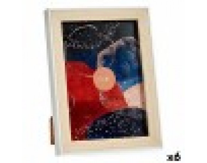 Рамка за снимки GiftDecor WPC1920MG-2-WH Бял Кафяв Естествен Cтъкло полипропилен (6 броя) Рамка за снимки GiftDecor WPC1920MG-2-WH Бял Кафяв Естествен Cтъкло полипропилен (6 броя)
