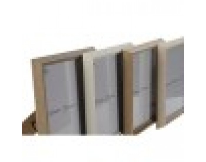 Рамка за снимки Home ESPRIT Кафяв Бежов Сметана Естествен Кристал Дървен MDF Скандинавски 23,5 x 2,8 x 28,5 cm (4 броя)