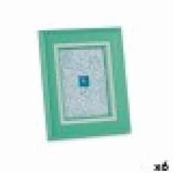 Рамка за снимки Кристал Зелен Пластмаса (6 броя) (2 x 26 x 21 cm) - Канцеларски материали