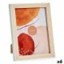 Рамка за снимки GiftDecor WPC1920MG-3-WH Бял Кафяв Естествен Cтъкло полипропилен (6 броя) - Канцеларски материали