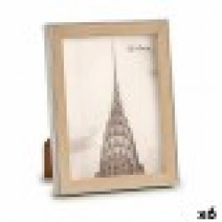 Рамка за снимки GiftDecor WPC1920MS-3 Кафяв Сребрист Естествен Cтъкло полипропилен (6 броя) - Канцеларски материали