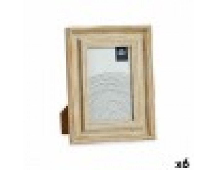Рамка за снимки Кристал Златен Дървен Кафяв Пластмаса (16,2 x 2 x 21 cm) (6 броя) Рамка за снимки Кристал Златен Дървен Кафяв Пластмаса (16,2 x 2 x 21 cm) (6 броя)