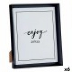 Рамка за снимки 22,2 x 3,5 x 27,3 cm Черен Пластмаса Cтъкло (6 броя) - Канцеларски материали